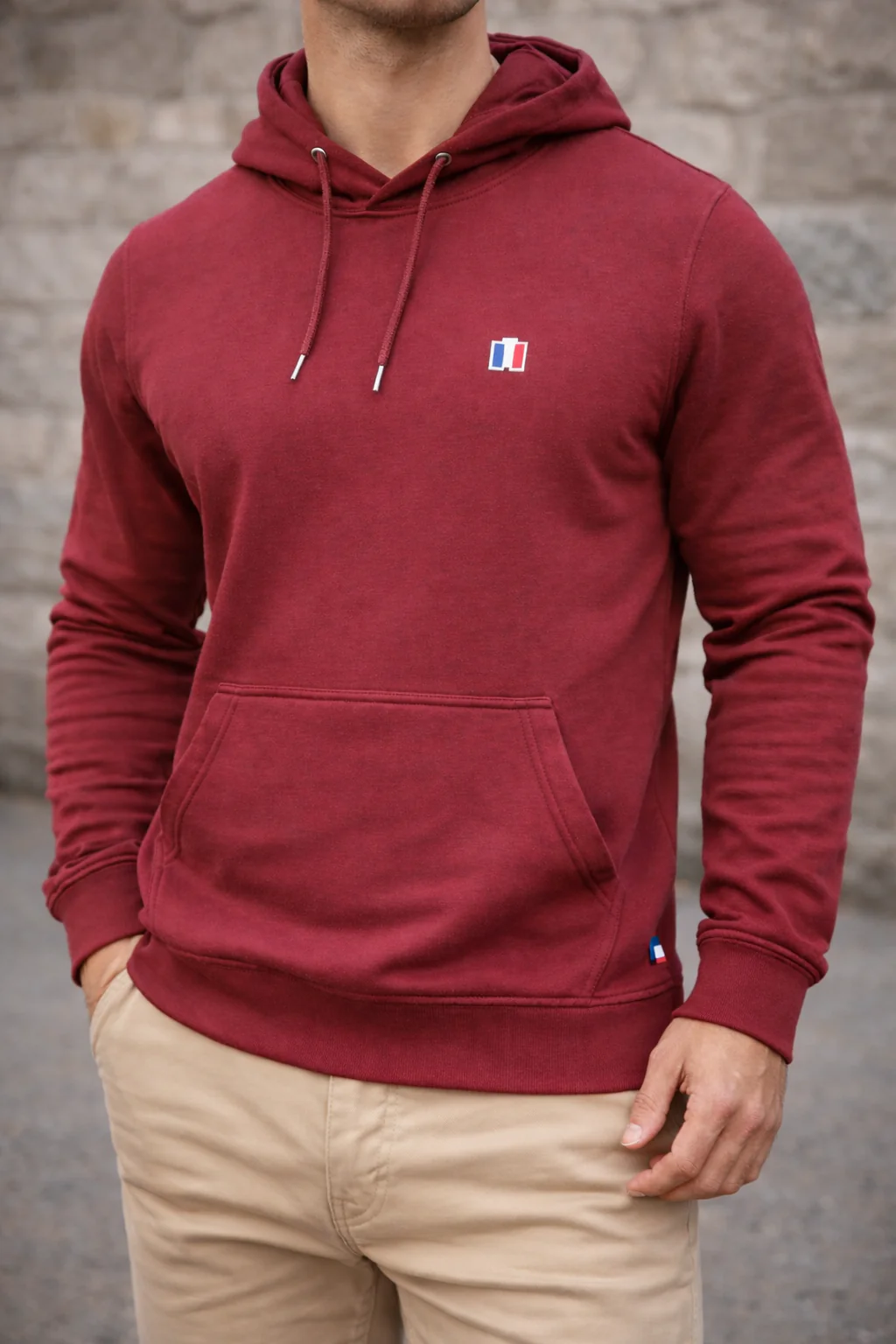 Le sweat à capuche - Tricolore - Image 3